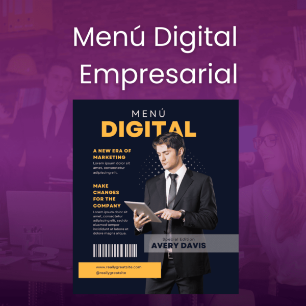 Menú digital Empresarial